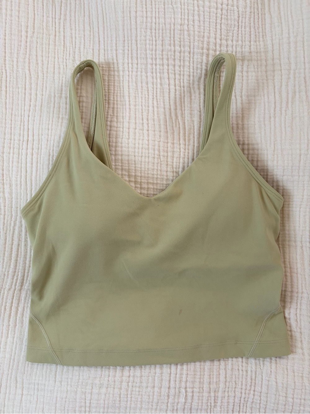 lululemon athletica Olive tank top